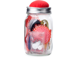 Швейный набор в банке «Sewing Kit», Цвет прозрачный, разноцветный