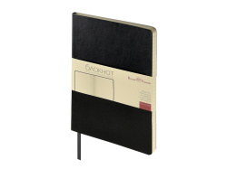 Блокнот А5 «Megapolis Flex Nebraska», Цвет черный