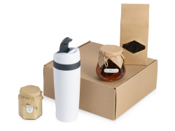 Подарочный набор «Tea Cup Superior Honey» 2.0, Цвет белый