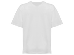 Детская футболка оверсайз «Liyon», Размер 8, Цвет белый