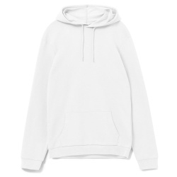Толстовка с капюшоном унисекс Hoodie, белая, XS–5XL