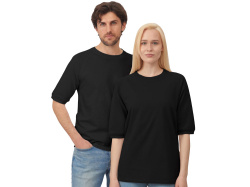 Футболка c рукавом реглан «Warsaw» унисекс, Размер S, Цвет черный