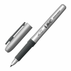 Маркер перманентный BIC "Intensity Ultra Fine", ЧЕРНЫЙ, тонкий наконечник 0,8 мм, 8290801