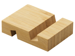 Подставка для телефона «Plix» из бамбука, Цвет натуральный