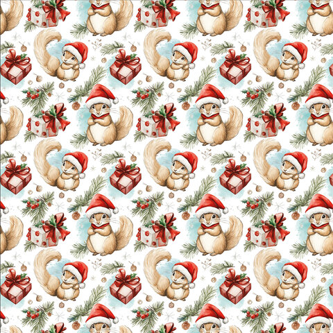 Бумага упаковочная новогодняя НАБОР 3 шт., "X-mas animals", 70х100 см, 3 дизайна, ЗОЛОТАЯ СКАЗКА, 592610