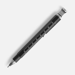 Ручка шариковая Numeric, мультиинструмент, черная, 14х1,1 см