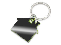 Брелок «SteelPop House», Цвет цвет вороненой стали/зеленое яблоко