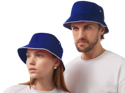 Панама «Hanoi», унисекс, Цвет классический синий, белый