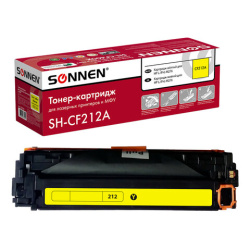 Картридж лазерный SONNEN (SH-CF212A) для HP LJ Pro M276 ВЫСШЕЕ КАЧЕСТВО, желтый, 1800 страниц, 363960