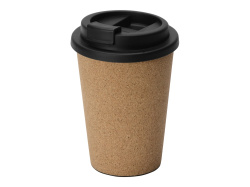 Стакан «Probka» с двойными стенками, Цвет бежевый