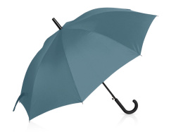 Зонт-трость Reviver с куполом из переработанного пластика, Цвет антрацит