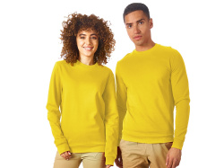 Свитшот «Motion» с начесом, унисекс, Размер 2XL, Цвет желтый
