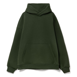 Худи Kulonga Oversize, темно-зеленый (хаки), XS–XXL