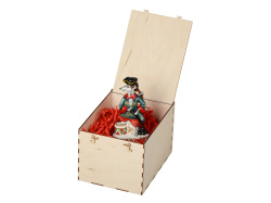 Скульптура «Гусар», Цвет зеленый, красный, белый