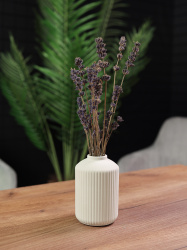 Ваза для сухоцветов декоративная из гипса, арт. g001002