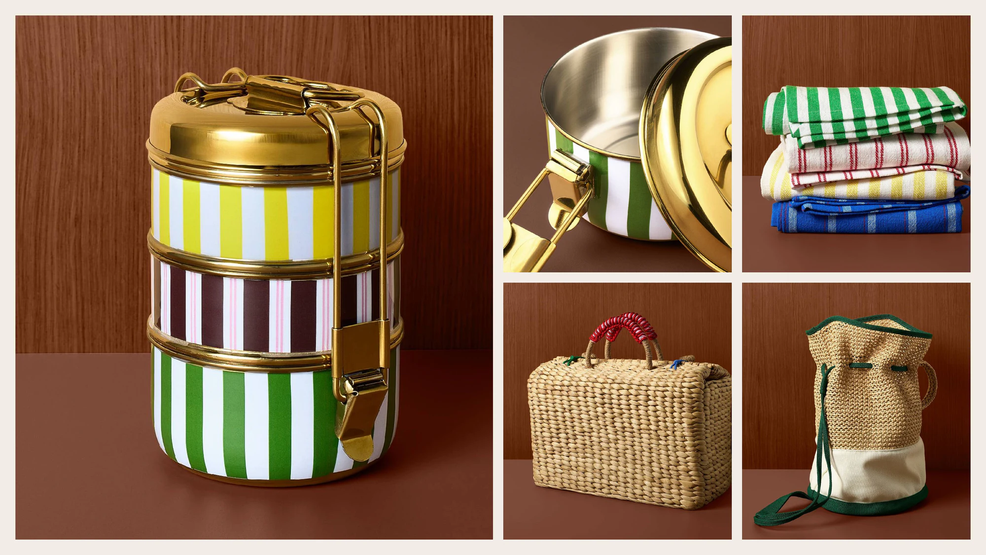 Rosie Assoulin x Target: tiffin box, текстиль и сумки Rosie Assoulin x Target: tiffin box, текстиль и сумки