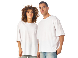 Футболка оверсайз «Liyon» унисекс, Размер XL-2XL, Цвет белый