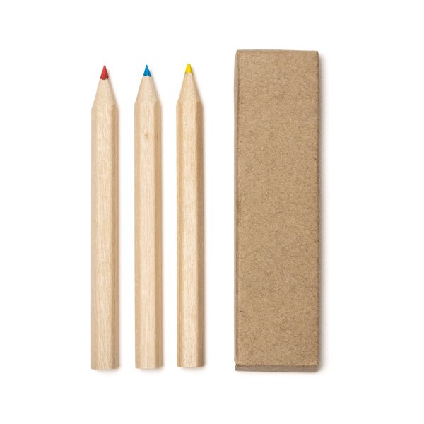 Набор DENOK из 3 карандашей / Набор из карандашей трёх цветов 