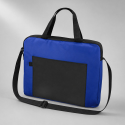 Конференц сумка для документов «Congress», Цвет синий/черный