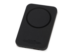 Магнитный беспроводной внешний аккумулятор с быстрой зарядкой QC/PD 20 Вт «MagnetIQ», 5000 mAh, Цвет черный
