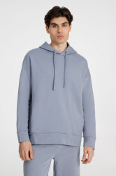Худи унисекс H2, серое, XS–XXL