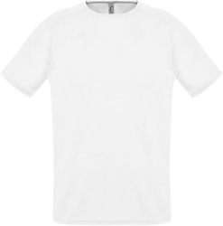 Футболка унисекс Sporty 140, белая, XXS–XXXL