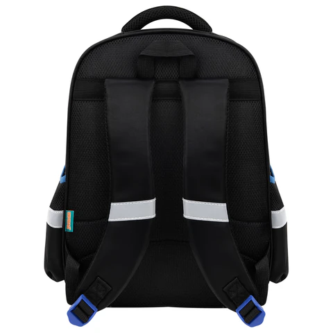Рюкзак SNOOBAG (СНУБЭГ) FLOSSY, 2 отделения, 3 кармана, "Гонки", объемный дизайн, 40х28х18 см, 274442