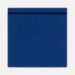Лейбл из ПВХ Kare, синий, 3х3х0,2 см