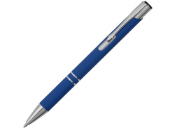 Ручка металлическая шариковая «C1» soft-touch, Цвет синий