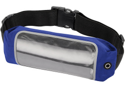 Сумка на пояс «Спринт», Цвет синий/черный/прозрачный