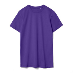 Футболка унисекс T-Bolka 160, фиолетовая, S–4XL