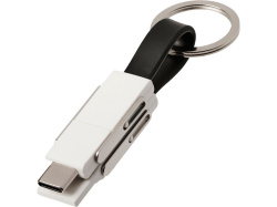 Кабель «One 4 в 1», Цвет черный, белый, серебристый