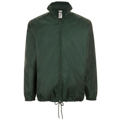 Ветровка унисекс Shift, зеленая, XS–3XL