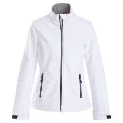 Куртка софтшелл женская Trial Lady, белая, XS–XXL