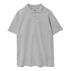 Рубашка поло мужская Virma Light, серый меланж, S–3XL