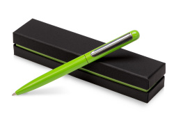 Ручка в футляре «Blooming Skate», Цвет зеленое яблоко