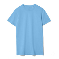 Футболка унисекс T-Bolka 160, голубая, S–4XL