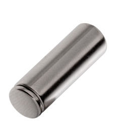 Наконечник для шнурка Nozzle, серебристый, 0,5х2 см