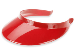 Козырек от солнца «Ницца», Размер 52, Цвет красный