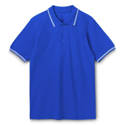 Рубашка поло Virma Stripes, ярко-синяя, S-3XL