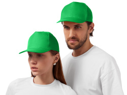 Бейсболка «Poly», Размер 56, Цвет зеленый