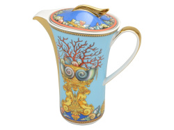 Кофейник «La Mer», Цвет голубой/синий/желтый