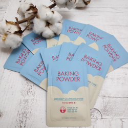 Очищающая пенка для лица с тройным действием ETUDE HOUSE Baking Powder B.B Deep Cleansing Foam (Проб