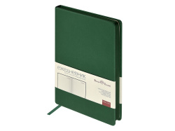 Ежедневник А5 «Megapolis Color New» soft-touch, Размер А5, Цвет зеленый