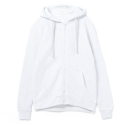 Толстовка на молнии с капюшоном Siverga 2.0, белая, XS–5XL
