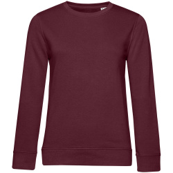 Свитшот женский BNC Inspire (Organic), бордовый, XS–XXL