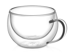Чашка с двойными стенками «Floral», Цвет прозрачный