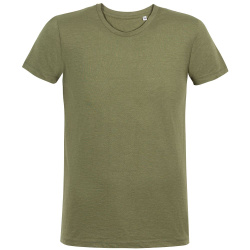Футболка мужская Regent Fit 150, меланж хаки, XS–XXL