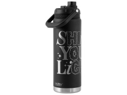 Вакуумный термос «Canyon Jug», 1430 мл, с гравировкой, Цвет черный