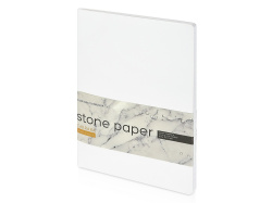 Тетрадь с каменной бумагой А5 «Carrara», Цвет белый